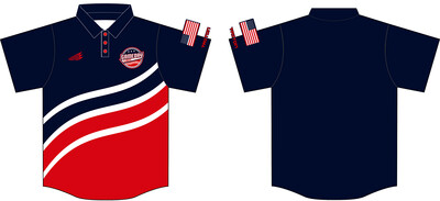 Game Day USA Baseball Custom HyperPolo #HP2