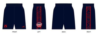 Game Day USA Baseball Custom Revolution Pocket Shorts #RV1