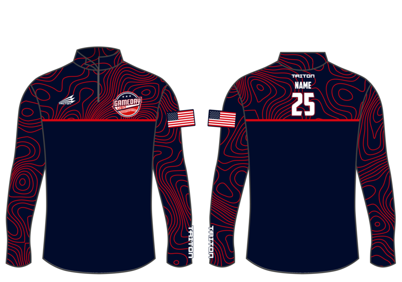 Game Day USA Baseball Custom NanoZip #NZ1