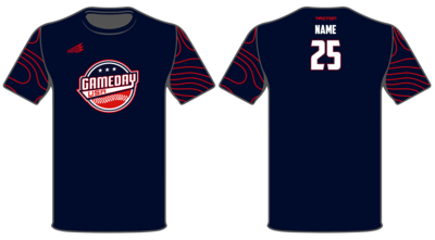 Game Day USA Baseball Custom HyperTee #HT1