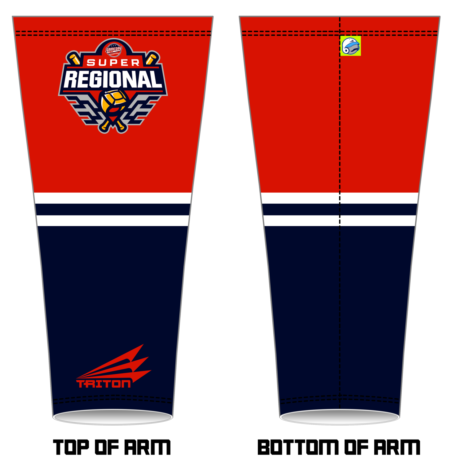 Game Day USA Super Regional Custom Arm Sleeve #AS1