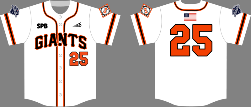 SPB Giants Custom Hexaflex Baseball Jersey #J1B