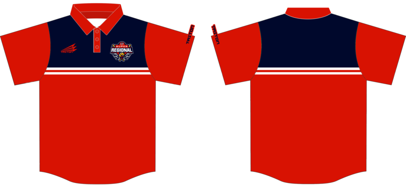 Game Day USA Super Regional Custom HyperPolo #HP2
