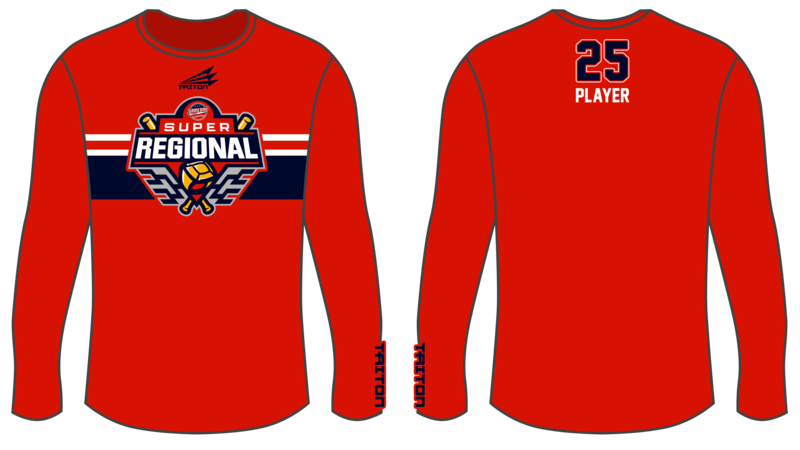 Game Day USA Super Regional Custom Longsleeve HyperTee #LHT2