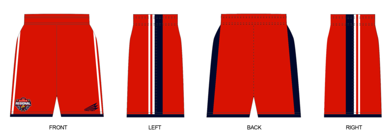 Game Day USA Super Regional Custom Revolution Pocket Shorts #RV2