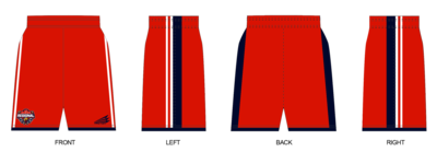 Game Day USA Super Regional Custom Revolution Pocket Shorts #RV2