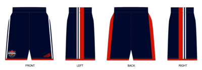 Game Day USA Super Regional Custom Revolution Pocket Shorts #RV1