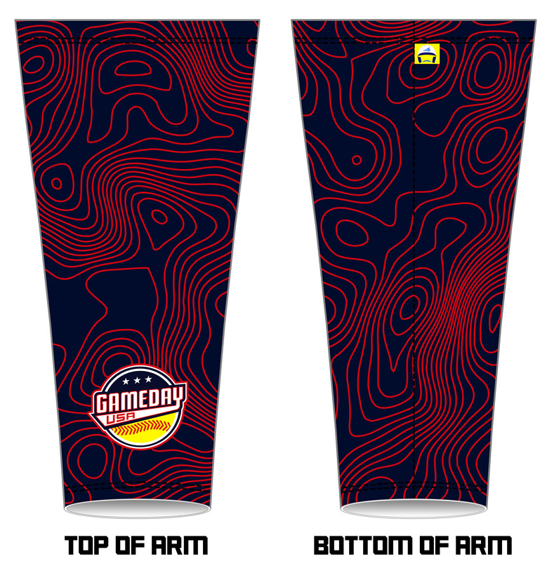 Game Day USA Softball Custom Arm Sleeve #AS1