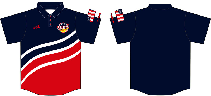 Game Day USA Softball Custom HyperPolo #HP2