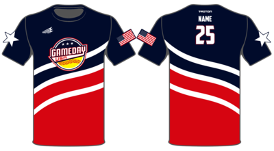 Game Day USA Softball Custom HyperTee #HT2