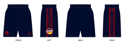 Game Day USA Softball Custom Revolution Pocket Shorts #RV1