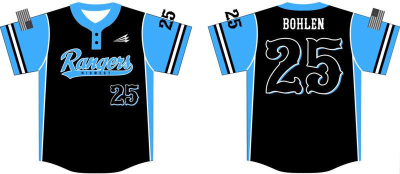 Midwest Rangers Custom Jersey Design #6