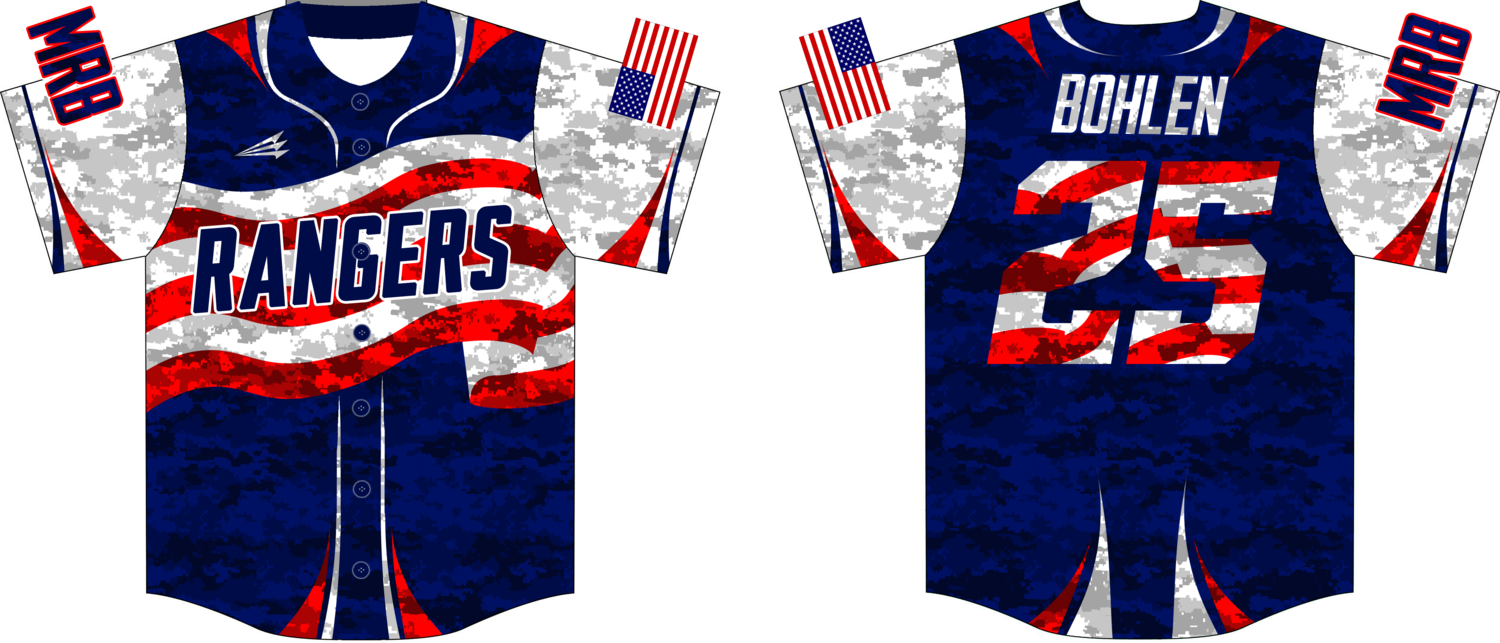 Midwest Rangers Custom Jersey Design #1