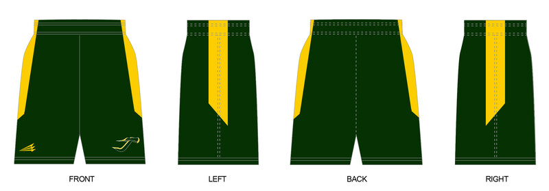 Humboldt State Jacks Custom Revolution Pocket Shorts #RV2