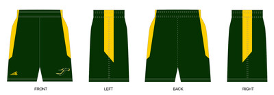 Humboldt State Jacks Custom Revolution Pocket Shorts #RV2