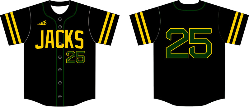 Humboldt State Jacks Custom NanoDri Baseball Jersey #J6