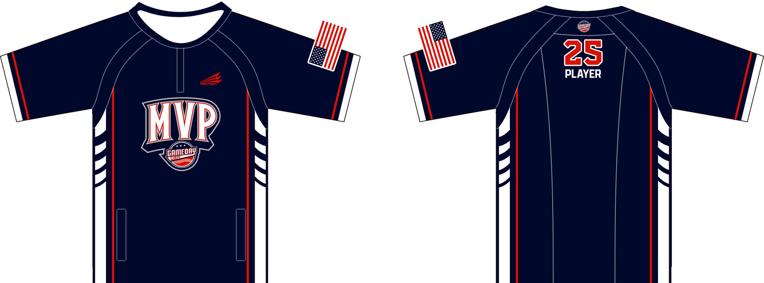 Game Day USA MVP Custom Cage Jacket #CC1