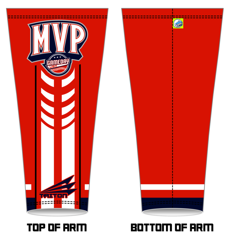 Game Day USA MVP Custom Arm Sleeve #AS2