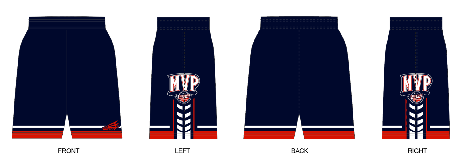 Game Day USA MVP Custom Revolution Pocket Shorts #RV1