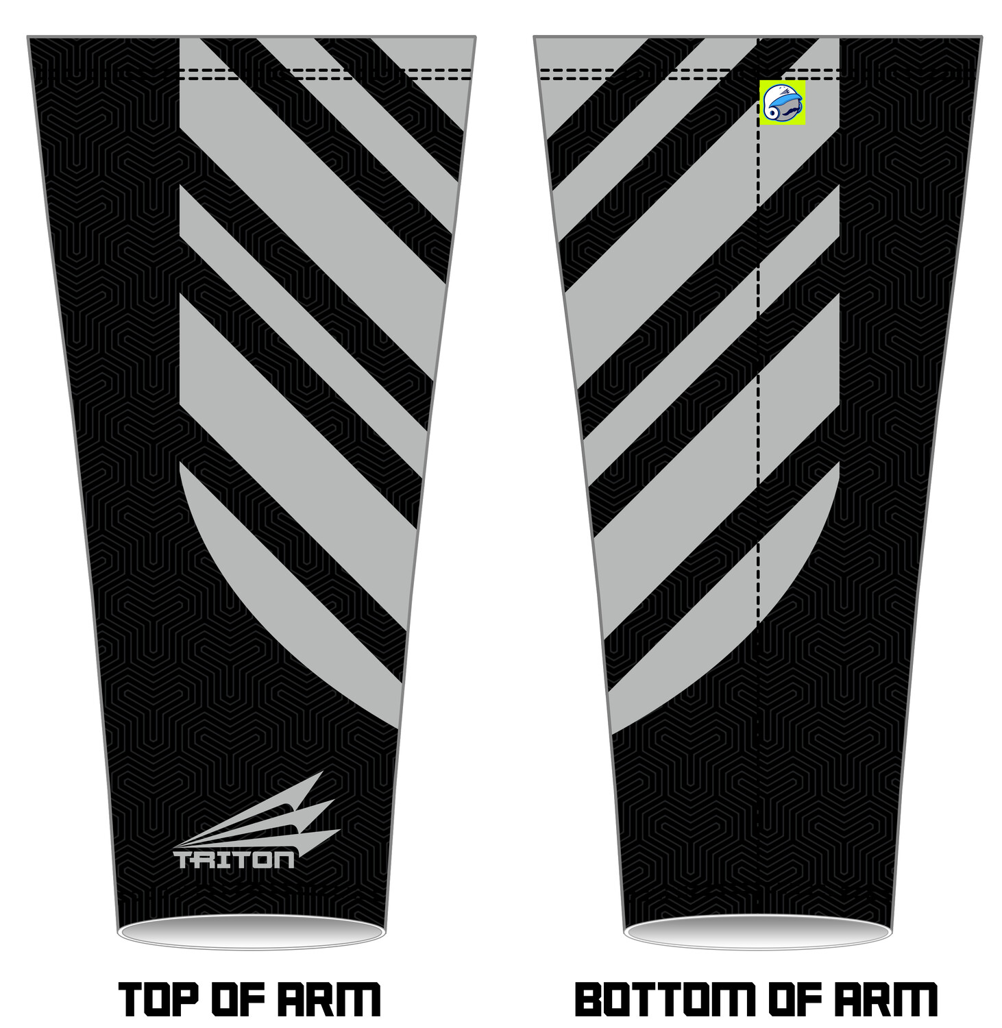 Game Day Silver Series Custom Arm Sleeve #AS2