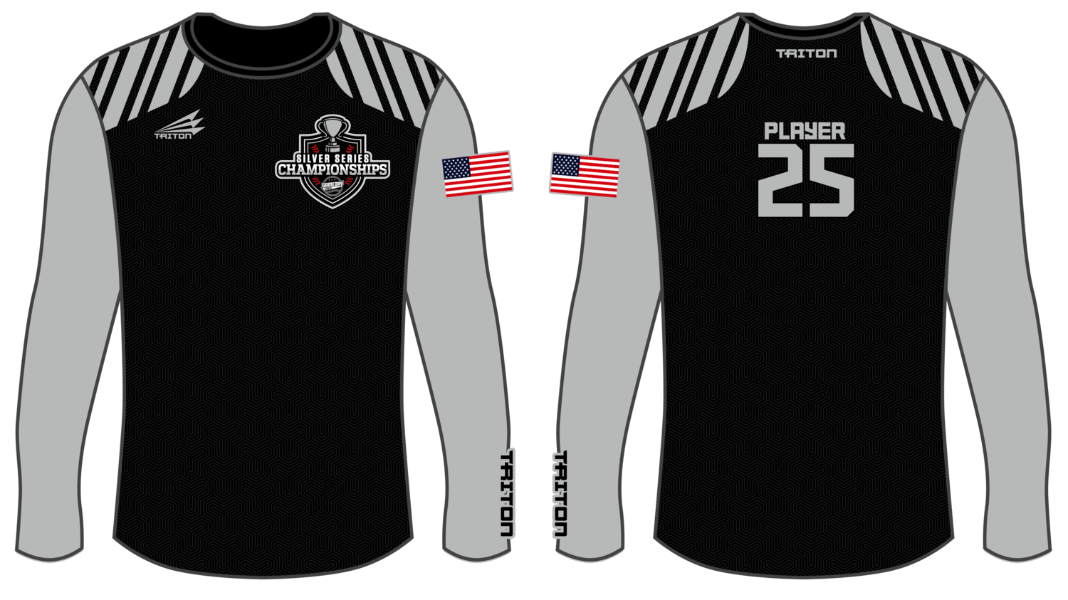 Game Day Silver Series Custom HyperTee #HT4