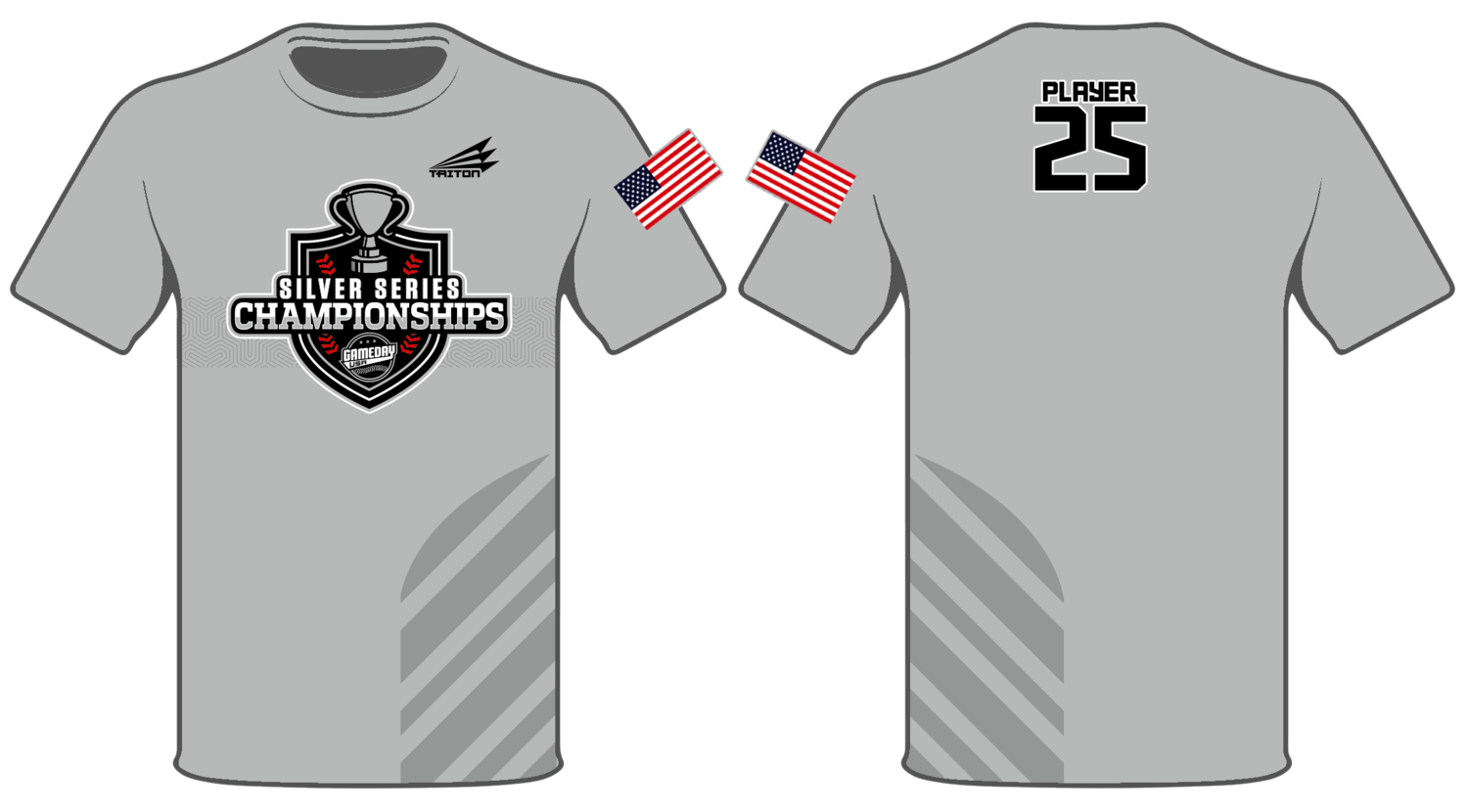 Game Day Silver Series Custom HyperTee #HT1
