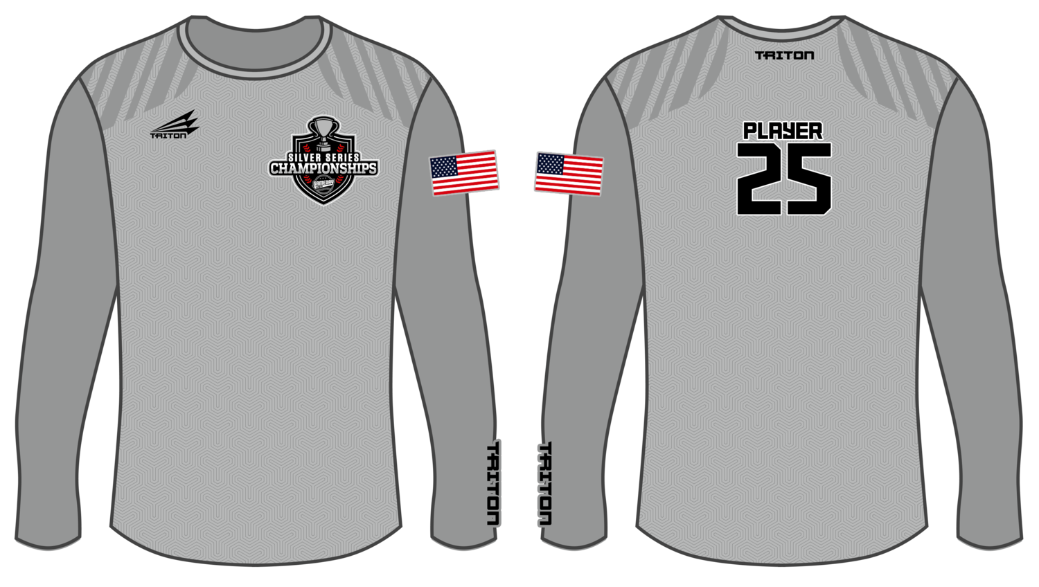 Game Day Silver Series Custom HyperTee #HT3