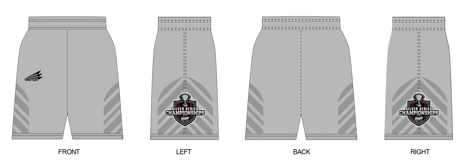 Game Day Silver Series Custom Revolution Pocket Shorts #RV1