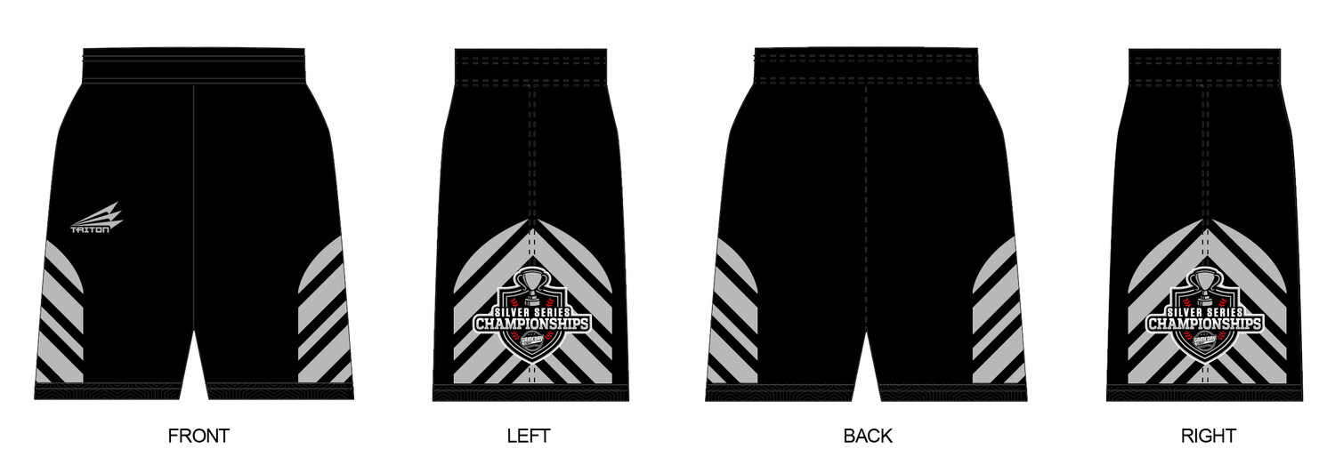 Game Day Silver Series Custom Revolution Pocket Shorts #RV2