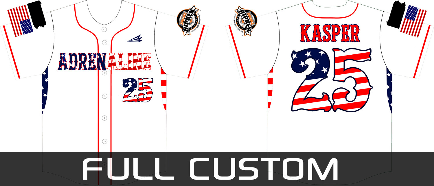 Levittown American Adrenaline Baseball Jersey