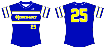 Renegades (Wylie) Custom HexaFlex Softball Jersey #J3e