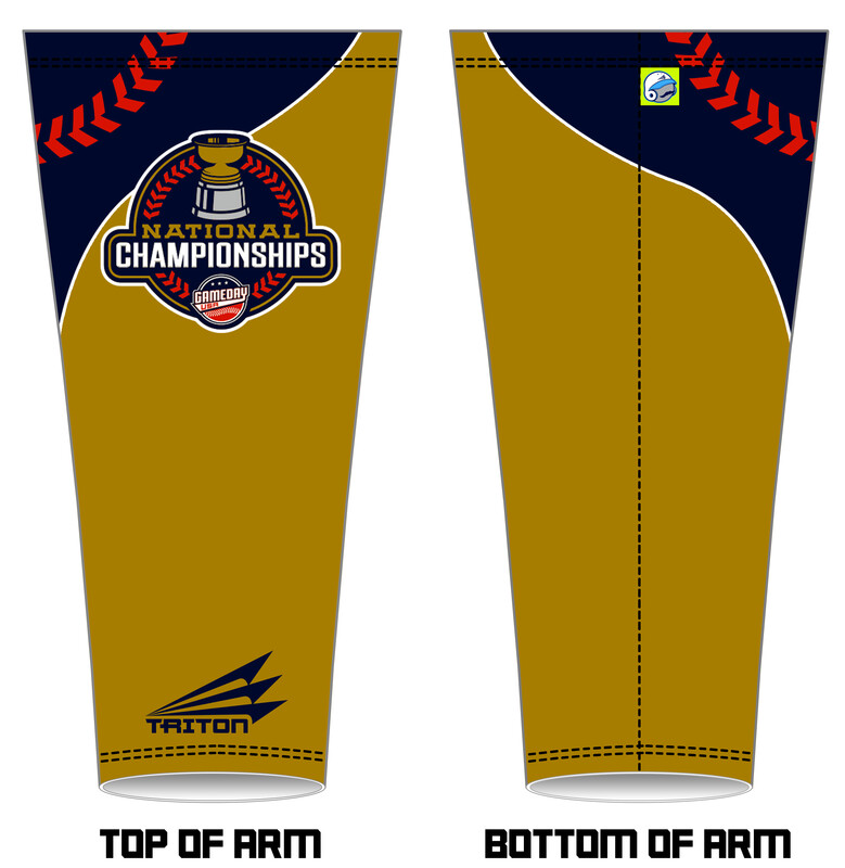 Game Day USA Nat&#39;l Championships Custom Arm Sleeve #AS1