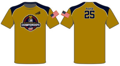 Game Day USA Nat&#39;l Championships Custom HyperTee #HT2