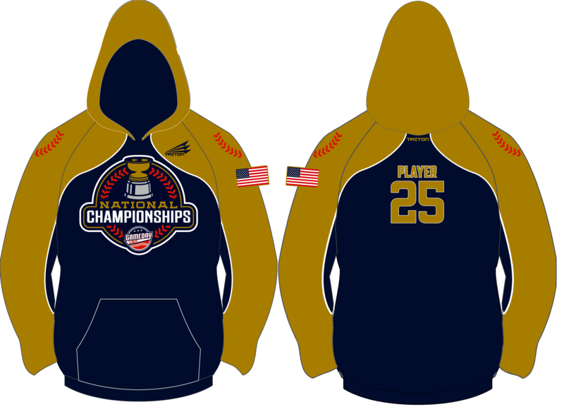 Game Day USA Nat&#39;l Championships Custom Vulcan Hoodie #VH2