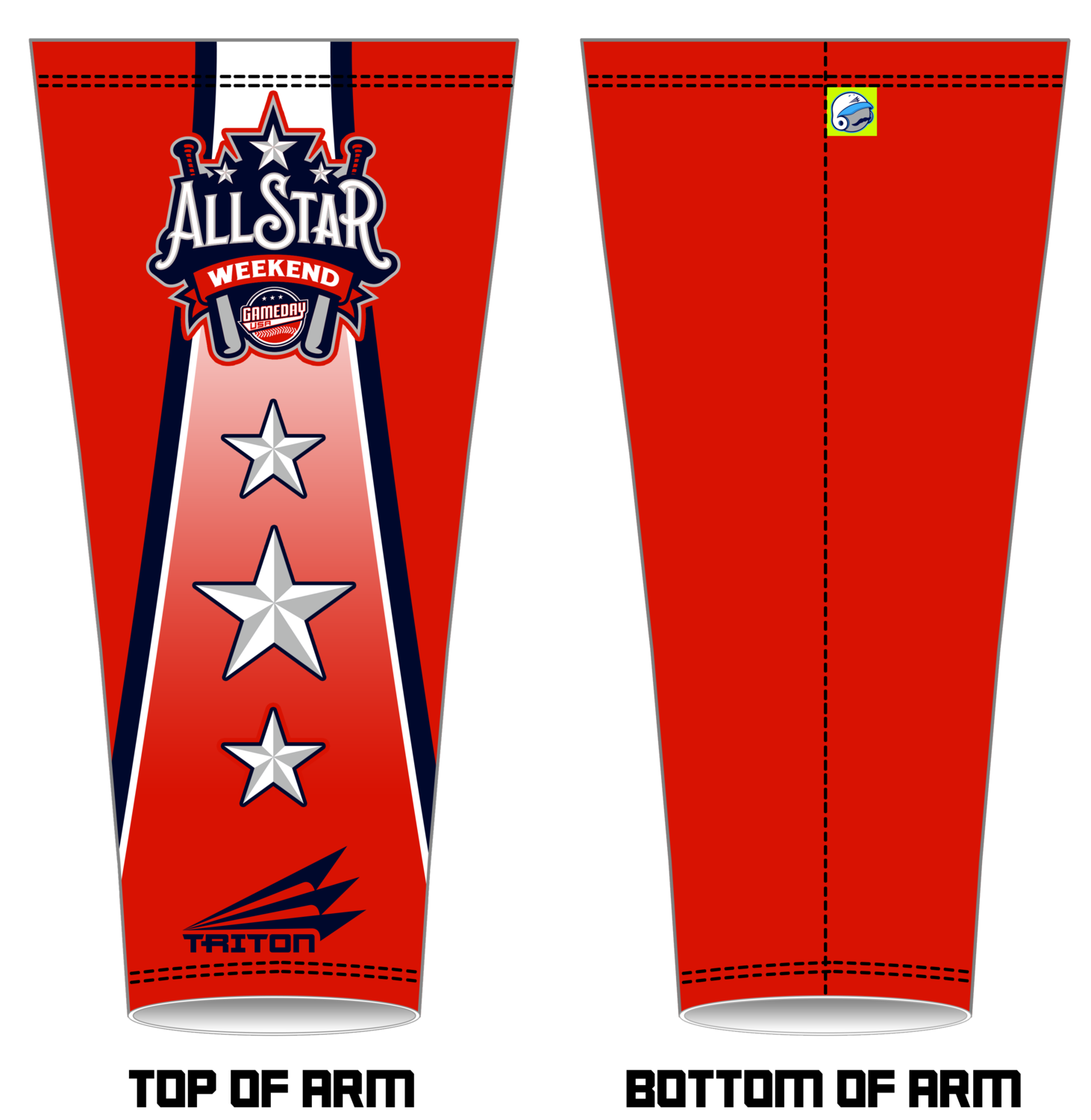 Game Day USA All-Star Weekend Custom Arm Sleeve #AS2
