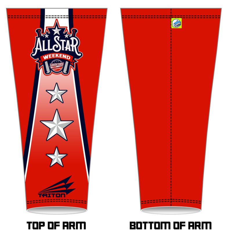 Game Day USA All-Star Weekend Custom Arm Sleeve #AS2