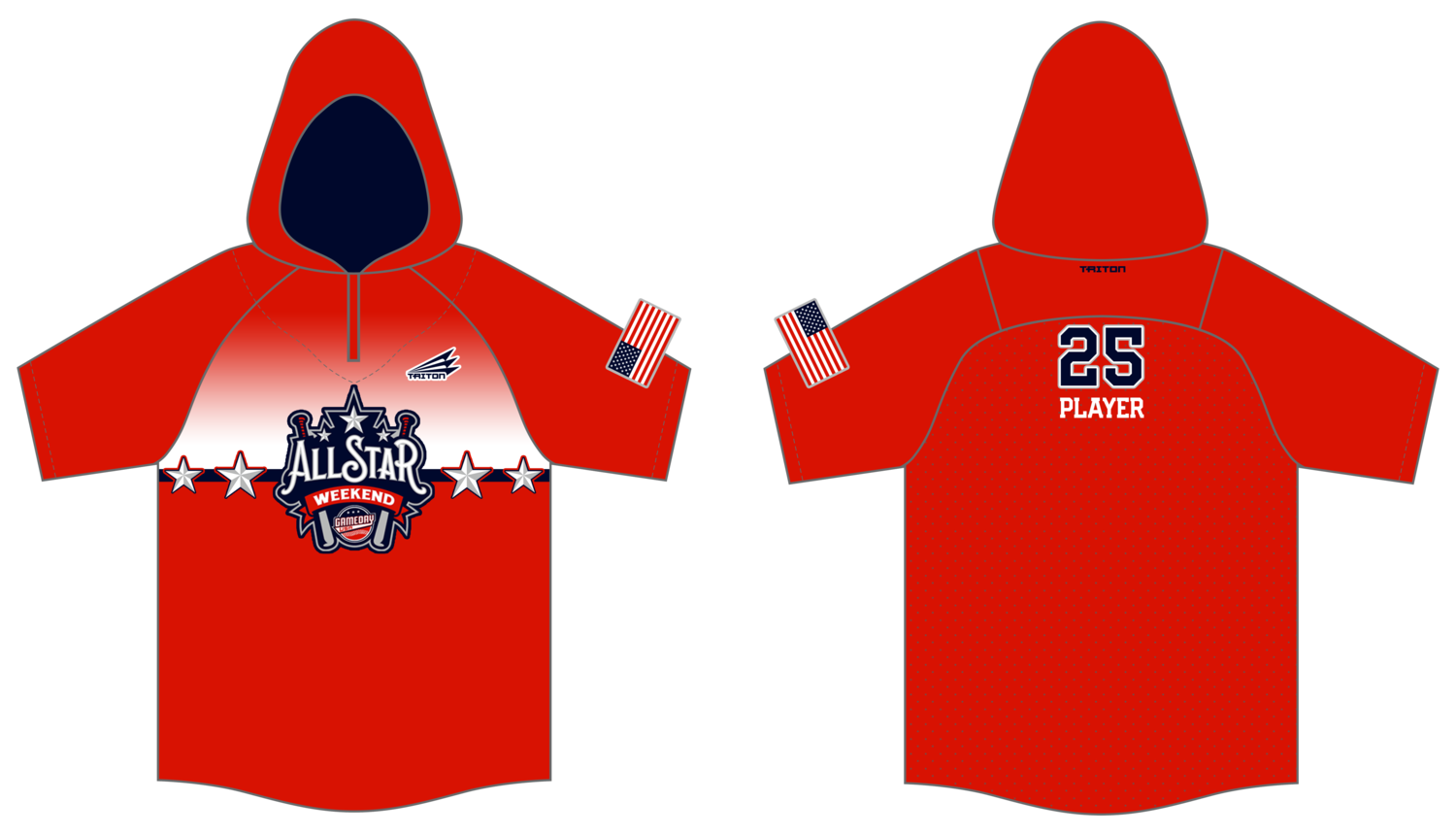 Game Day USA All-Star Weekend Custom BP Jacket #BPJ2