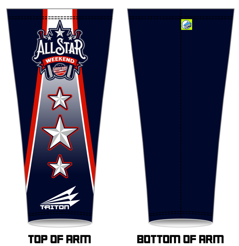 Game Day USA All-Star Weekend Custom Arm Sleeve #AS1