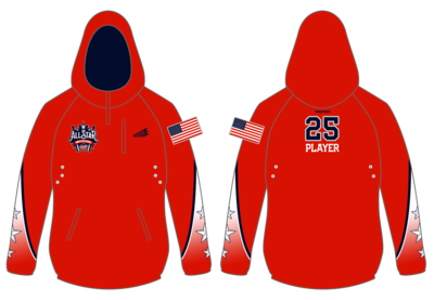 Game Day USA All-Star Weekend Custom Gladiator Hoodie #GH2