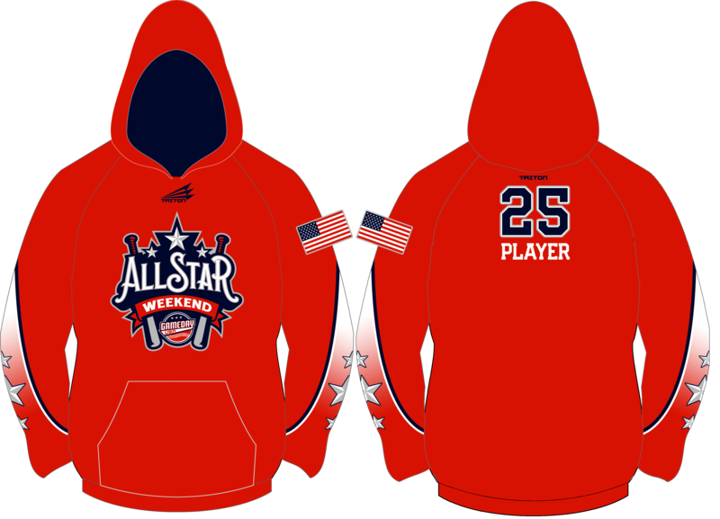 Game Day USA All-Star Weekend Custom Vulcan Hoodie #VH2