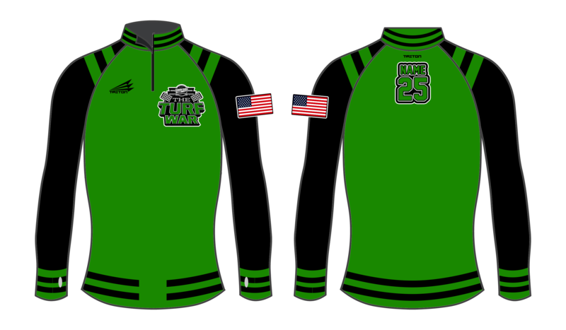 Game Day USA Turf War Custom Women&#39;s NanoZip #WNZ2