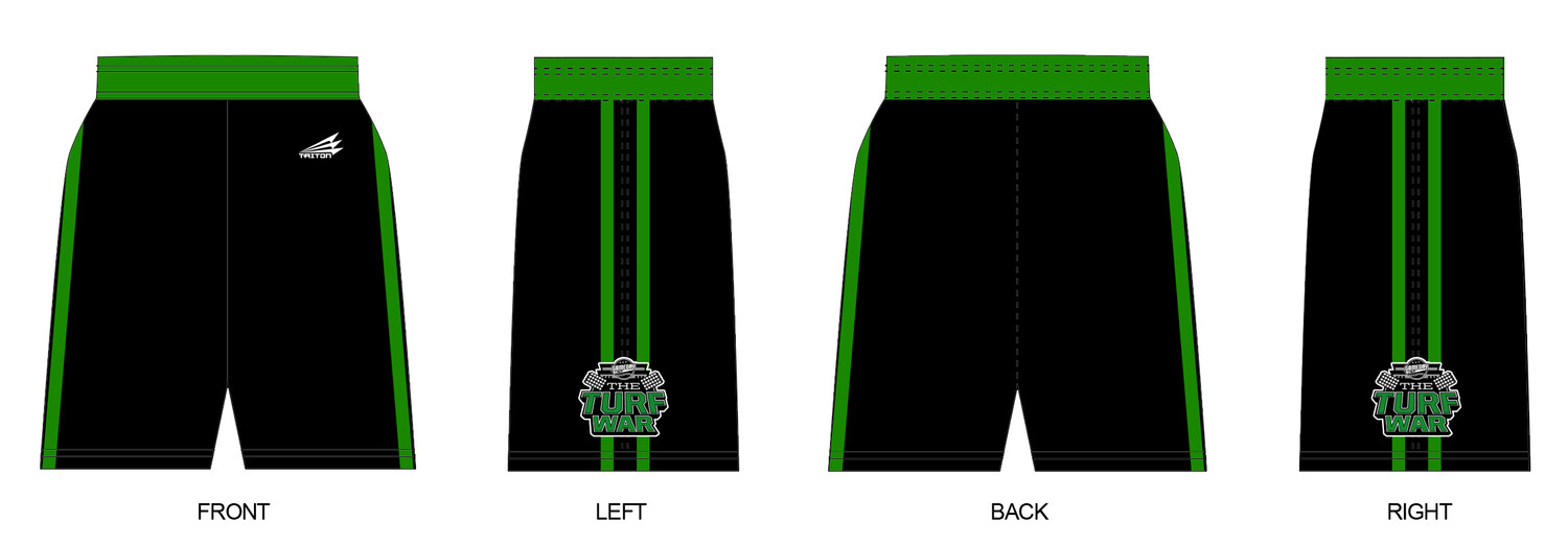 Game Day USA Turf War Custom Revolution Pocket Shorts #RV1