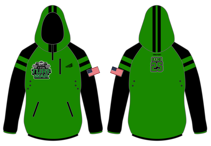 Game Day USA Turf War Custom Gladiator Hoodie #GH2