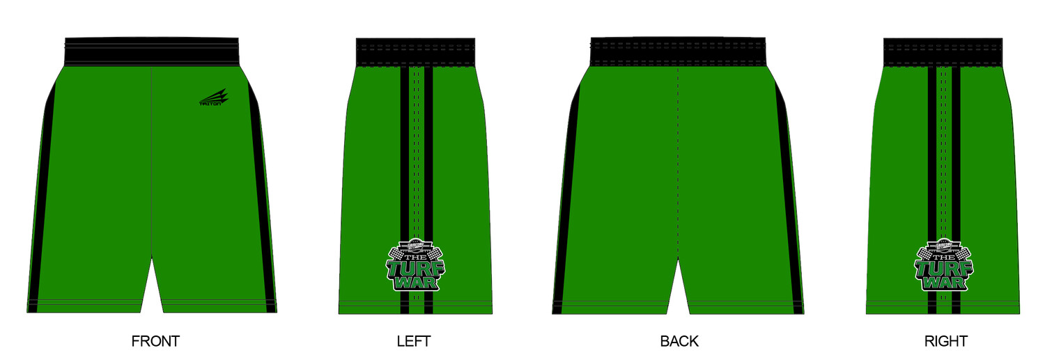 Game Day USA Turf War Custom Revolution Pocket Shorts #RV2