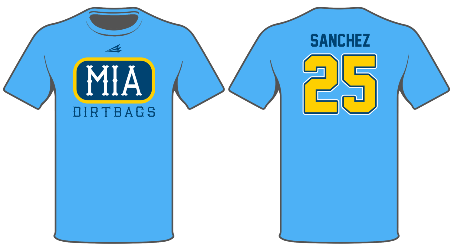 Miami Dirtbags Custom HyperTee #HT3