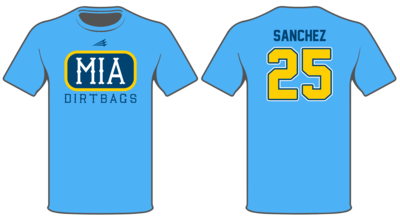 Miami Dirtbags Custom HyperTee #HT3
