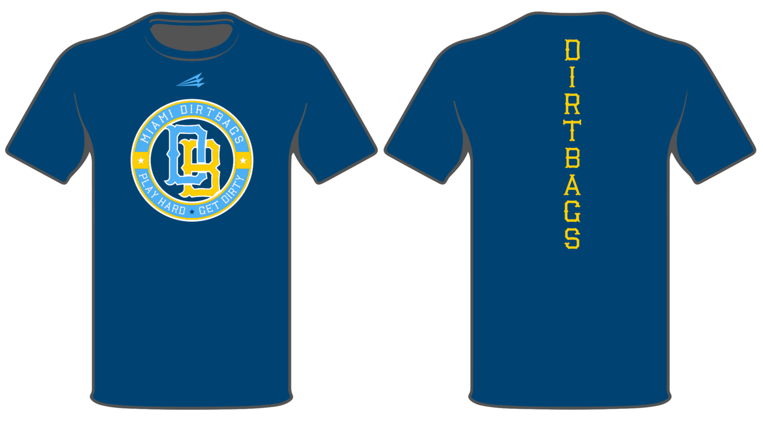 Miami Dirtbags Custom HyperTee #HT1C