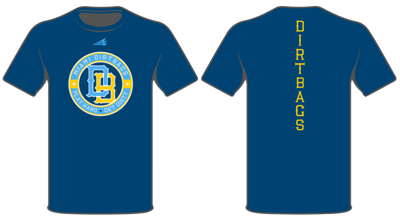 Miami Dirtbags Custom HyperTee #HT1C