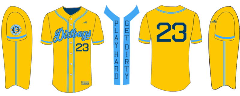 Miami Dirtbags Custom Hexaflex Baseball Jersey #J2