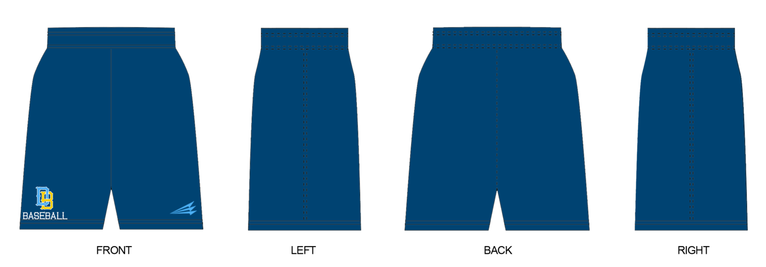 Miami Dirtbags Custom Revolution Pocket Shorts #RV3